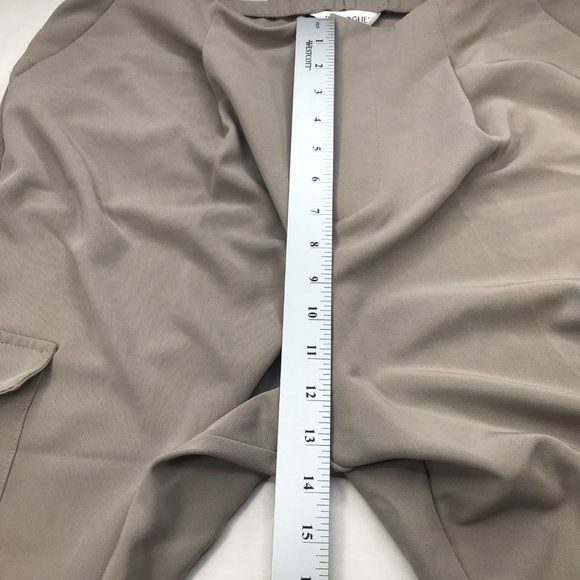 Prologue Women's Size 14 Ankle Length Natural Waist Cargo Pants Beige New - Picture 11 of 16